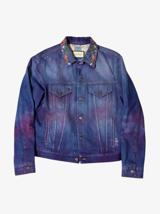 Gucci, Tiger Denim Jacket - Size 50