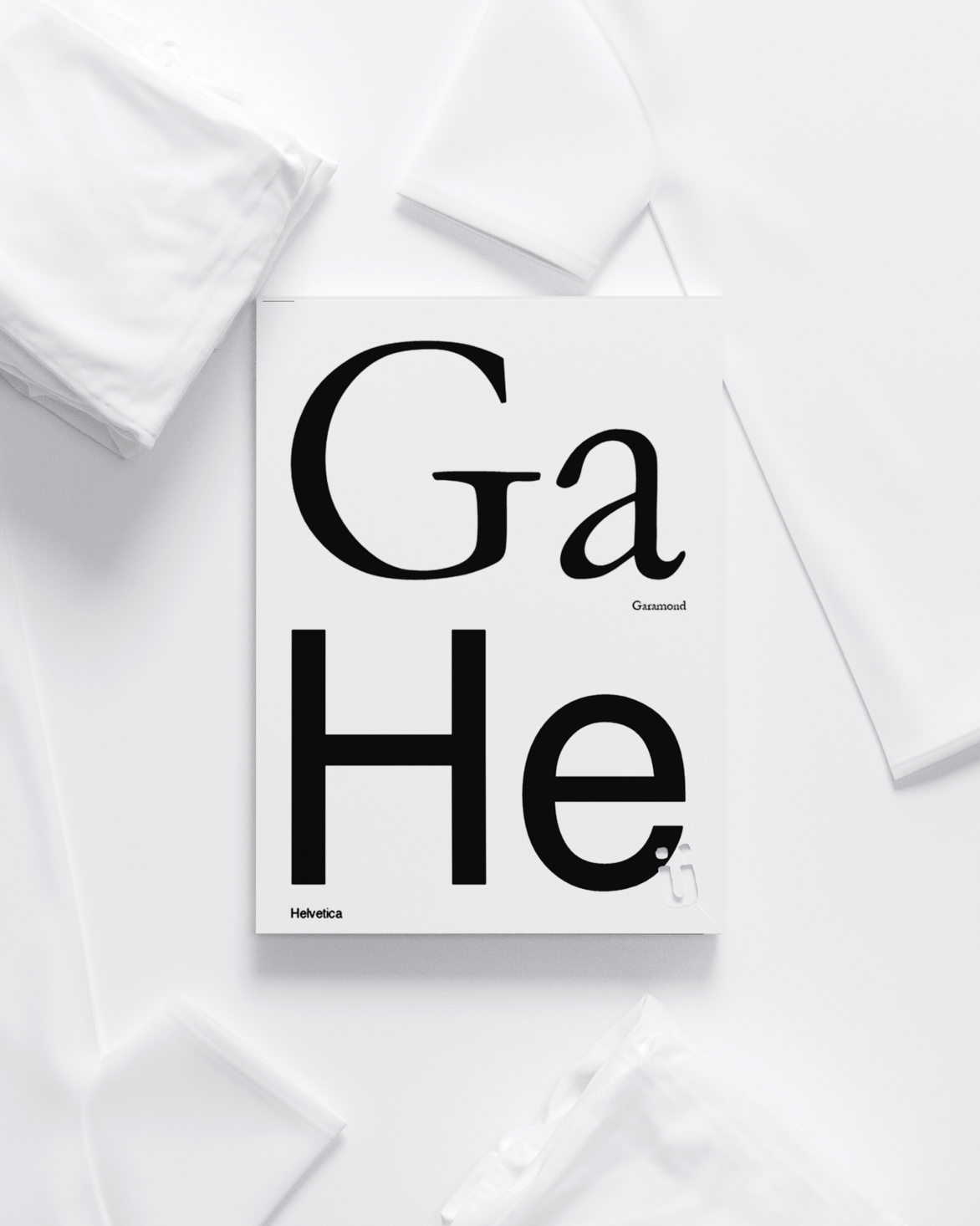 Typefaces I - Garamond and Helvetica