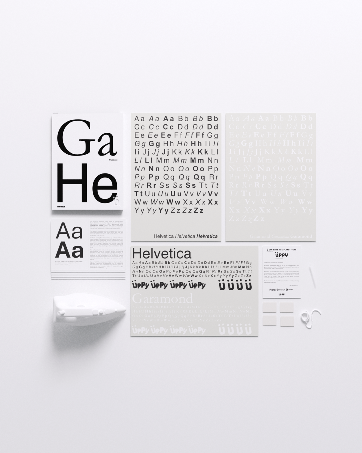 Typefaces I - Garamond and Helvetica